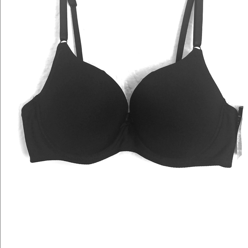NWT Black Push Up Bra.